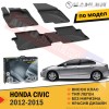 Гумени Стелки Sahler за Honda Civic /2012 - 2015-Стелки%
