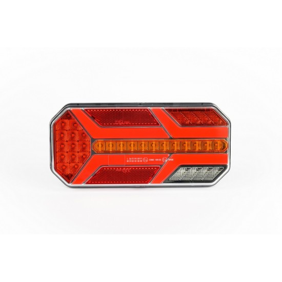 Комплект LED Диодни Стопове, Динамичен Мигач, 7 Функции, 12/24V-Стопове за камиони и ремаркета%
