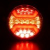 LED Лед Диоден Стоп Тип Хамбургер Неон Ефект Ø12cm 112mm 12V-24V За Камион, Ремарке, Бус , Каравана, Кемпер,Ван-Стопове за камиони и ремаркета%