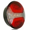 LED Лед Диоден Стоп Тип Хамбургер Неон Ефект Ø12cm 112mm 12V-24V За Камион, Ремарке, Бус , Каравана, Кемпер,Ван-Стопове за камиони и ремаркета%