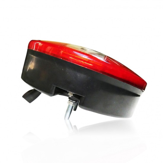 LED Лед Диоден Стоп Тип Хамбургер Неон Ефект Ø12cm 112mm 12V-24V За Камион, Ремарке, Бус , Каравана, Кемпер,Ван-Стопове за камиони и ремаркета%