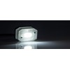 2 Броя LED Лед Габарит с Рефлектор, Бяла Светлина, Маркер, Токос, 12V - 24V, E-Mark E9, За Каравана, Кемпер и др.-Маркери за камиони и ремаркета%