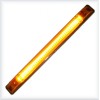 LED Лед Диоден Габарит Маркер, Оранжев, 25,5cm, 12V - 24V, E-Mark-Маркери за камиони и ремаркета%
