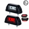 LED Лед Габарит, 6 SMD Диода, 12V - 24V, За Вертикален Монтаж, Червена и Бяла Светлина, Е-Mark Е9-Маркери за камиони и ремаркета%