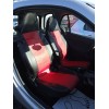 1+1 Кожена тапицерия за предни седалки, тапицерия за автомобил Smart Fortwo 