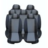 Калъфи/тапицерия за VW Touran, Sharan, Ford Galaxy, Citroen C8, Peugeot 307SW, Citroen C4 Grand Picasso, Peugeot 806, 807, Черни, 7 седалки 