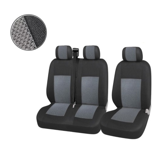 2+1 Тапицерия за предни седалки Mercedes Sprinter Vito, Vw Crafter T5, Ford Transit, Peugeot, Iveco 