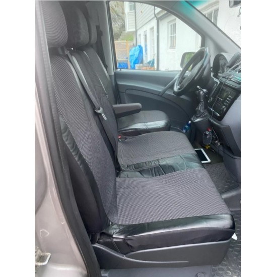 Комплект универсална тапицерия за бус за За Transit, Sprinter, Movano, Master, Crafter, Transporter, LT, Boxer, Jumper 2+1