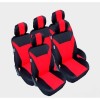 Комплект тапицерия за Ford S-MAX C-MAX, VW Touran, Sharan, Toyota Corolla Verso, Син цвят, червен цвят, 5 седалки-Тапицерии%
