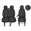 2+1 Тапицерия за Peugeot Boxer 2015+  / Пежо Боксер 2015+ / бял шев /-Тапицерии%