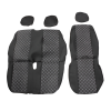 2+1 Тапицерия за Peugeot Boxer 2015+  / Пежо Боксер 2015+ / бял шев /-Тапицерии%