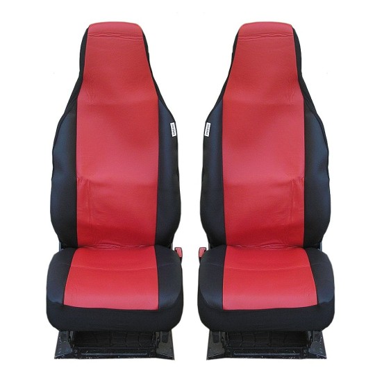 Кожена тапицерия за предни седалки за Toyota Aygo, Citroen C1, Peugeot 107, VW Up, Seat Mii, Skoda Citigo 1+1