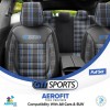 Луксозна Ортопедична Тапицерия / Калъфи за предни и задни седалки GTI SPORT