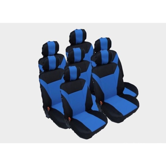 Тапицерия 7 седалки за VW Touran, Sharan, Ford Galaxy, Citroen C8, Peugeot 307SW, Citroen C4 Grand Picasso, Peugeot 806, 807/ 3 цвята