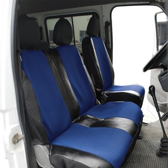 2+1 Комплект Лукс Универсални Калъфи , Тапицерия За Предни Седалки PREMIUM За Transit, Sprinter, Movano, Master, Crafter, Transporter, LT, Boxer, Jumper