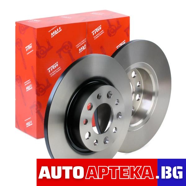TRW Предни Дискове и Накладки за RENAULT TWINGO 1+2  DACIA SANDERO LOGAN